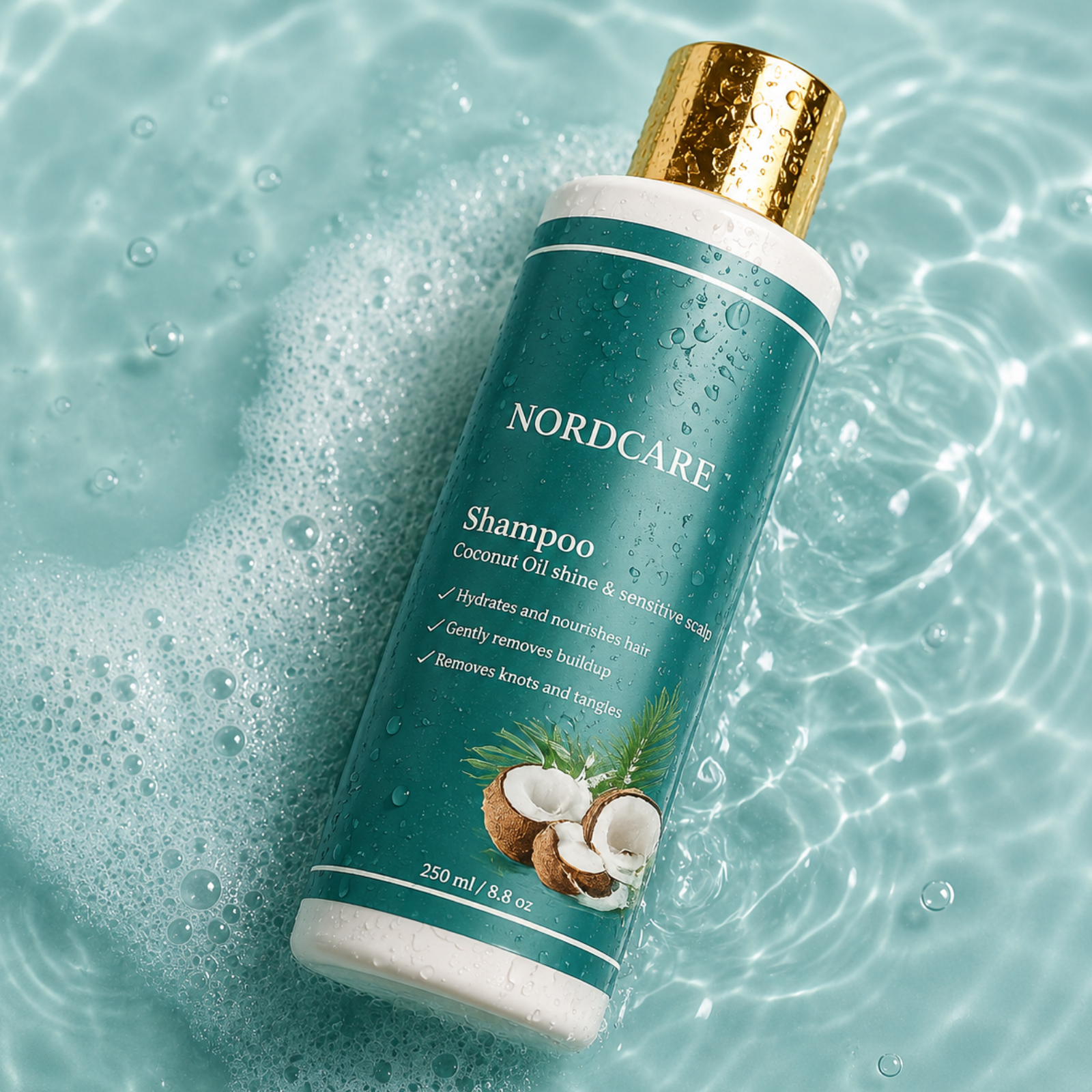 Herkän päänahan shampoo
